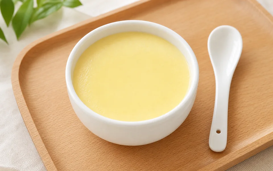 小米南瓜粥 + 蒸蛋羹???